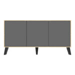 Buffet Billie sonoma-anthracite 149x40x77cm - Слика 5