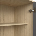 Buffet Billie sonoma-anthracite 149x40x77cm - Слика 6