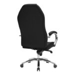 Manager's office chair Ionia black PU 67x49.5x123cm - Image 2
