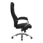 Manager's office chair Ionia black PU 67x49.5x123cm - Image 3