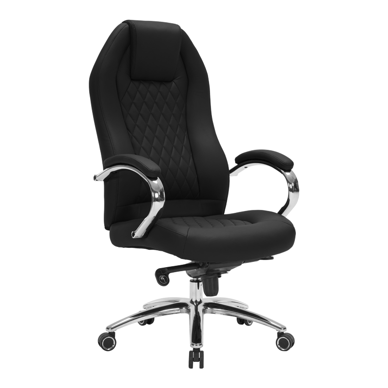 256-000018 Manager's office chair Ionia black PU 67x49.5x123cm - Image 1