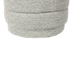 Stool-trunk Bettia teddy fabric mint D41x38.5cm - Image 3