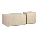 Coffee tables set 2pcs Sandu mdf in travertine look - Слика 2
