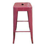 Bar stool Utopia metal terracotta 42x42x76cm - Слика 2