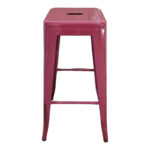 Bar stool Utopia metal terracotta 42x42x76cm - Слика 3