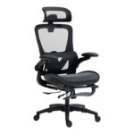 Work chair manager Zenyk mesh black 63x70x126cm