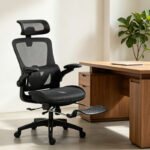 Work chair manager Zenyk mesh black 63x70x126cm - Слика 3