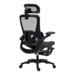 Work chair manager Zenyk mesh black 63x70x126cm - Слика 4