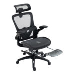 Work chair manager Zenyk mesh black 63x70x126cm - Слика 6