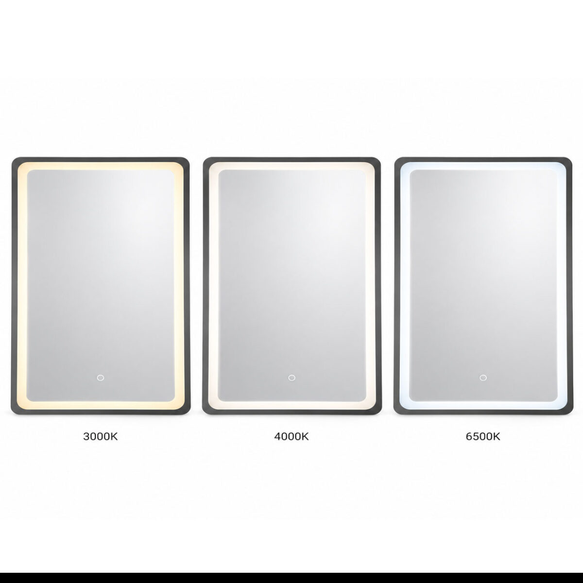 Delbo led mirror 60x2.5x80cm - Image 3