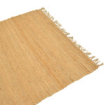 Teppe jute rug in natural shade 230x160x1cm - Image 2