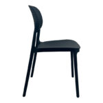 Stackable Regande pp chair black 42x49.5x82cm - Слика 3