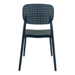 Stackable Regande pp chair black 42x49.5x82cm - Слика 5