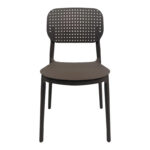 Stackable Regande pp chair brown 42x49.5x82cm - Image 4
