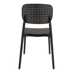 Stackable Regande pp chair brown 42x49.5x82cm - Image 5