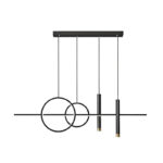 Ceiling lamp Neron led black metal 100x25x26cm - Image 2