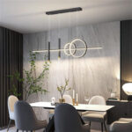 Ceiling lamp Neron led black metal 100x25x26cm