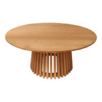 Kenda I mindi coffee table, natural wood, D100x45cm - Слика 2