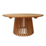 Kenda I mindi coffee table, natural wood, D100x45cm - Слика 3
