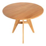 Cadrada table teak wood in natural shade D80x76cm - Image 3