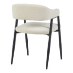 Armchair Sezan fabric beige 56x55x78cm - Слика 2