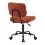Office chair Warra burgundy fabric 50x52x76-86cm - Слика 2