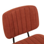 Office chair Warra burgundy fabric 50x52x76-86cm - Слика 6