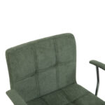 Office chair Buleco olive green fabric 56x46x74-86cm - Слика 6
