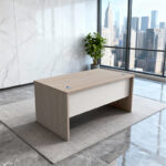 Armadi work desk sonoma-white 150x75x75cm - Слика 2