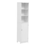 Cabinet-Column Desilia mdf white 37x30x160cm - Слика 4