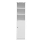 Cabinet-Column Desilia mdf white 37x30x160cm - Слика 5