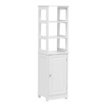 Cabinet-Column Larben mdf white 40x33x150cm - Слика 2