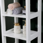 Cabinet-Column Larben mdf white 40x33x150cm - Слика 6