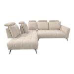 Right corner sofa Serkas beige fabric 268x100x105cm - Слика 5