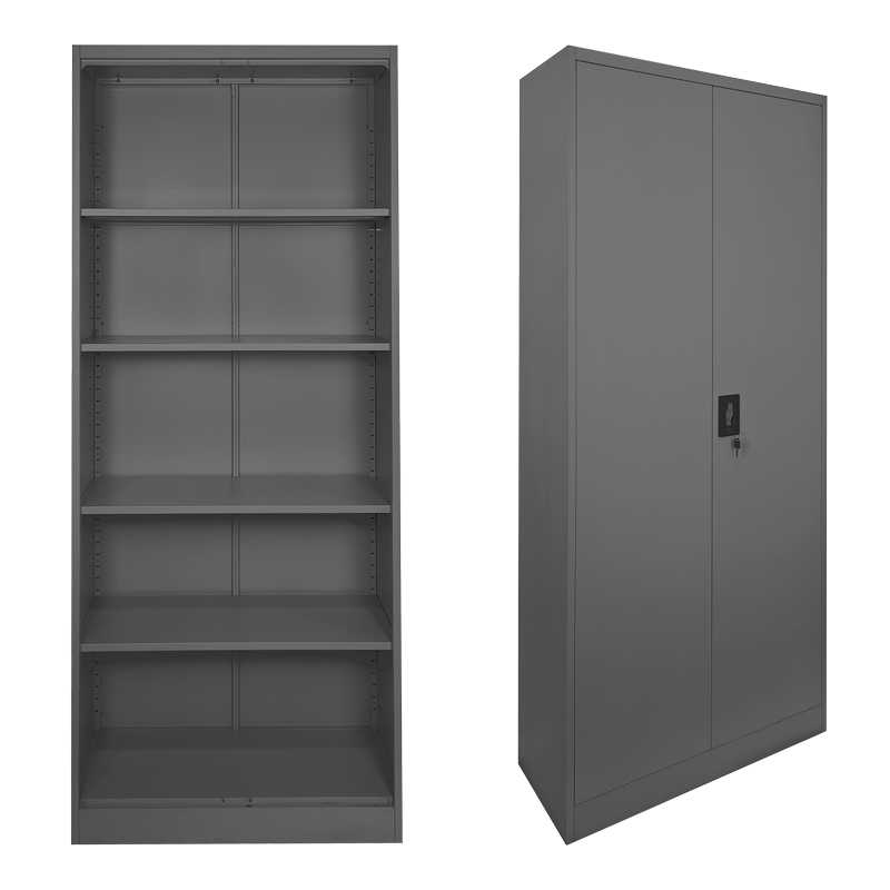 378-000011 Ugren metal cabinet in antharcite color 90x40x180cm - Image 1