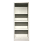 Ugren metal wardrobe in light gray 70x40x180cm - Image 4