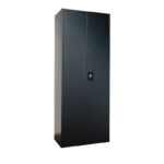 Ugren metal wardrobe anthracite 70x40x180cm - Image 3