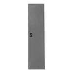 Koya column wardrobe, anthracite metal, 45x50x180cm - Image 3