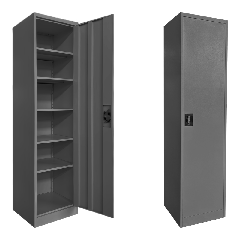 378-000018 Koya column wardrobe, anthracite metal, 45x50x180cm - Image 1
