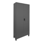 Ugren metal cabinet in antharcite color 90x40x190cm - Image 2