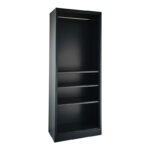 Ugren metal wardrobe anthracite 70x40x190cm - Image 3