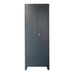 Ugren metal wardrobe anthracite 70x40x190cm - Image 5