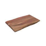 Table top Pozier solid acacia wood walnut 140x80x4cm