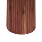 Tully dining table solid acacia wood walnut D50x75cm - Слика 3