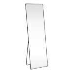 Moira mirror black aluminum 50x28x160cm
