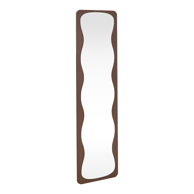 384-000022 Jenia mirror walnut mdf 40x40x160cm - Слика 1