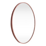 Nelia mirror rose gold aluminum 40x0.3x60cm