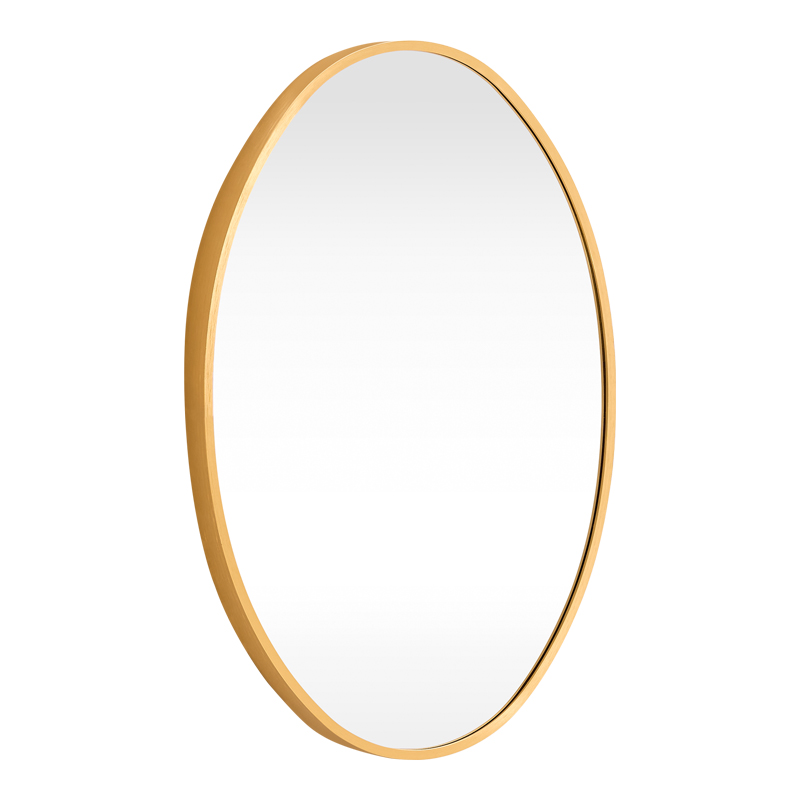 384-000025 Nelia mirror gold aluminum 40x0.3x60cm - Слика 1
