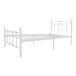 Wotso metal bed white 90x190cm - Image 4