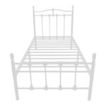 Wotso metal bed white 90x190cm - Image 5
